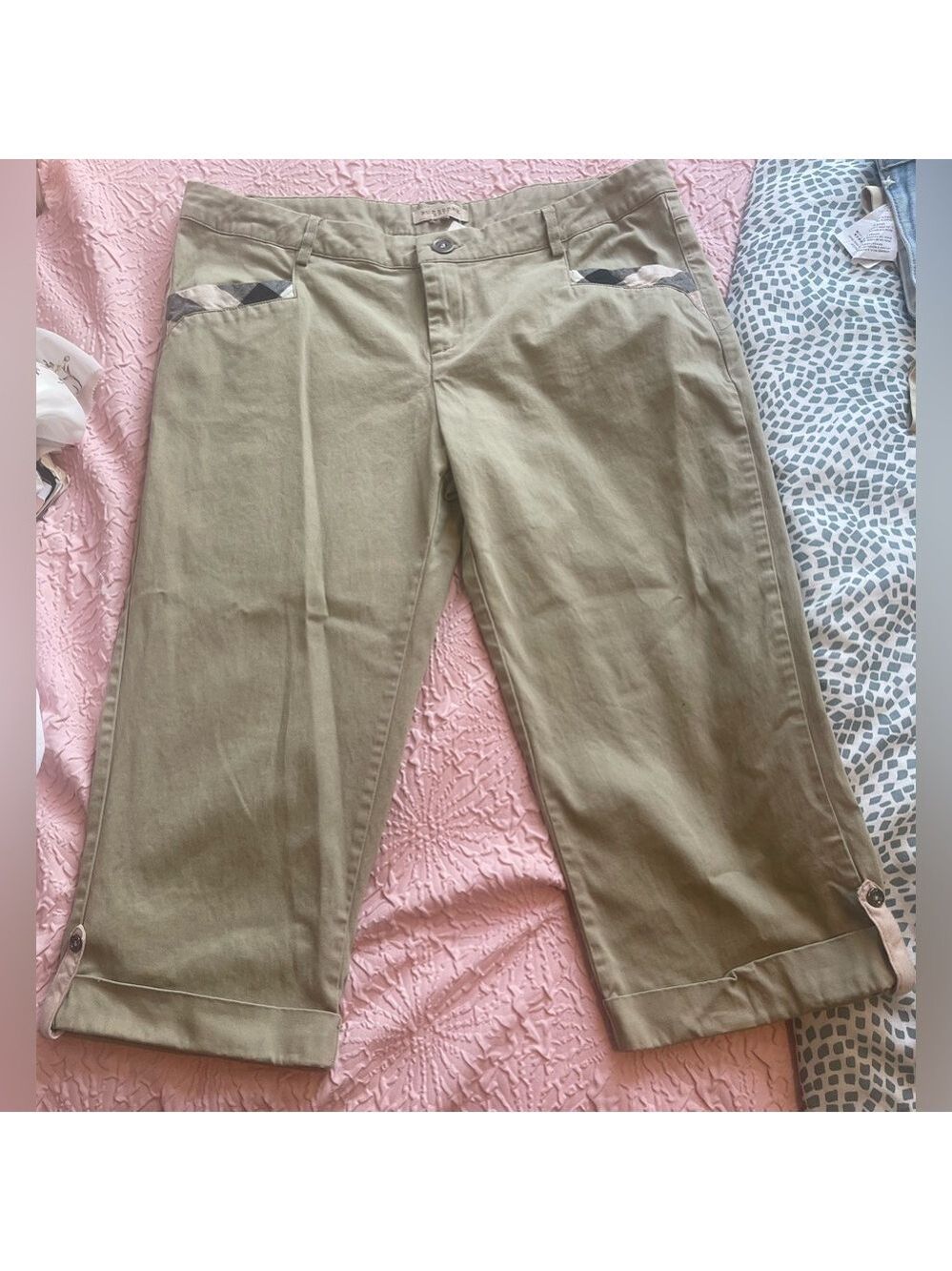 ($50) Burberry Brit Cropped Pants